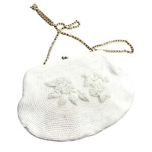 Vintage Walborg 1970's beaded evening bag wedding prom purse made in Taiwan